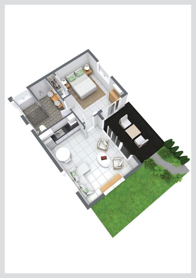 Motu Beachfront Art Villas 라로통가 외부 사진