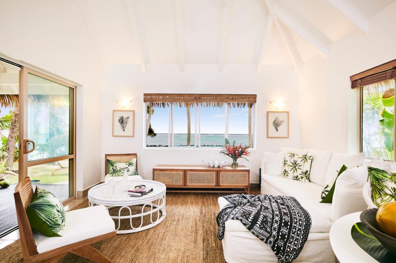 Motu Beachfront Art Villas 라로통가 외부 사진